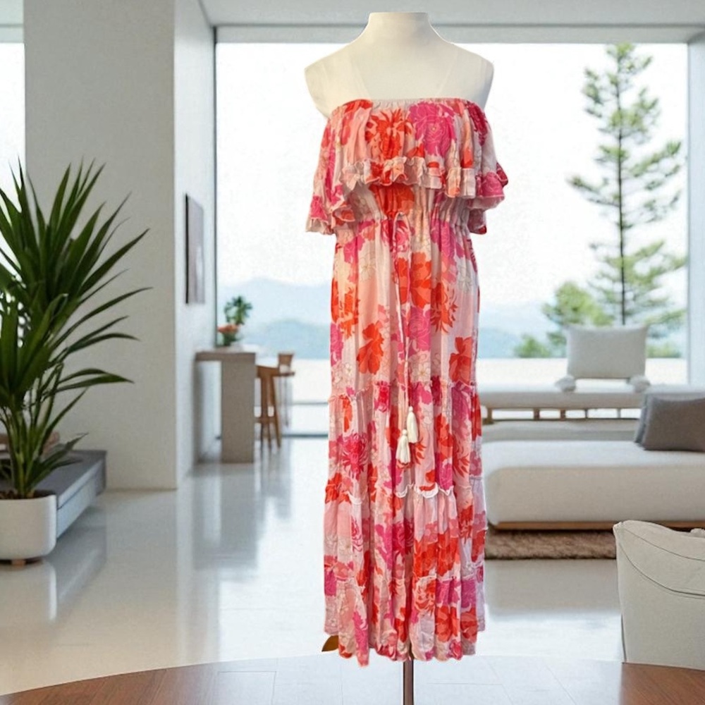 MISS JUNE PARIS SHAMA BOHEMIAN DRESS SIZE L/XL